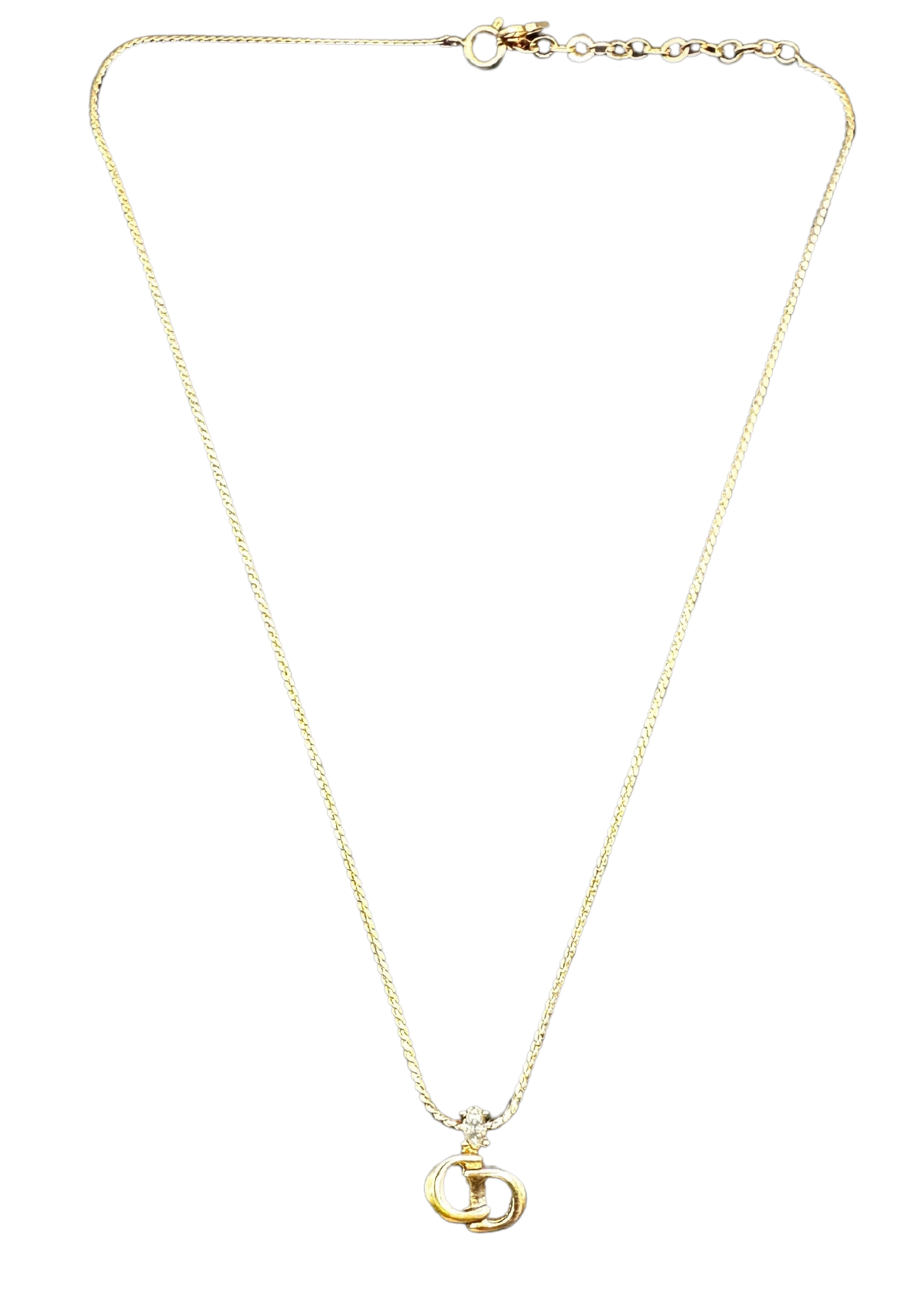 CHRISTIAN DIOR PENDANT NECKLACE
