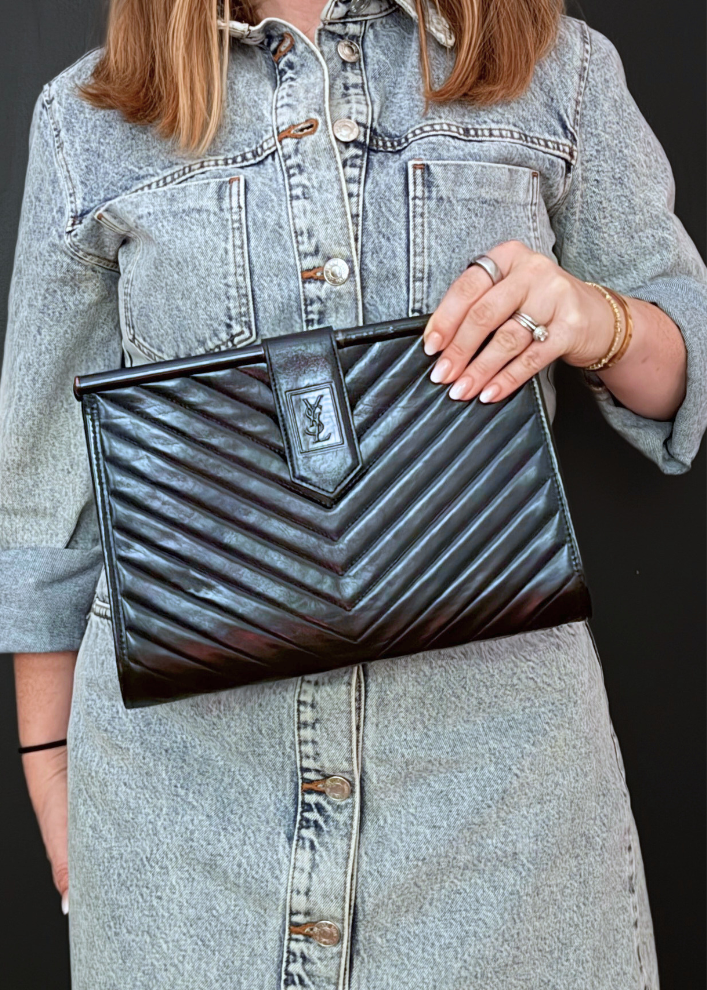 YVES SAINT LAURENT CLUTCH