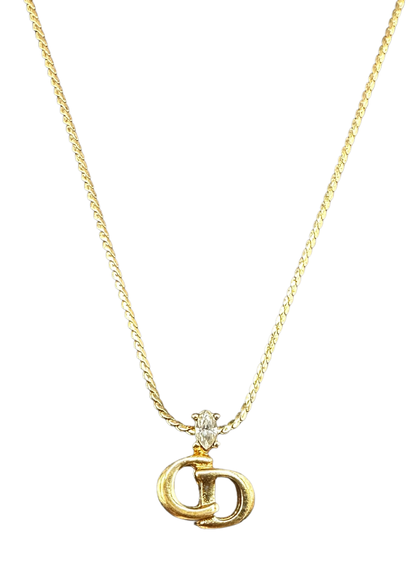 CHRISTIAN DIOR PENDANT NECKLACE