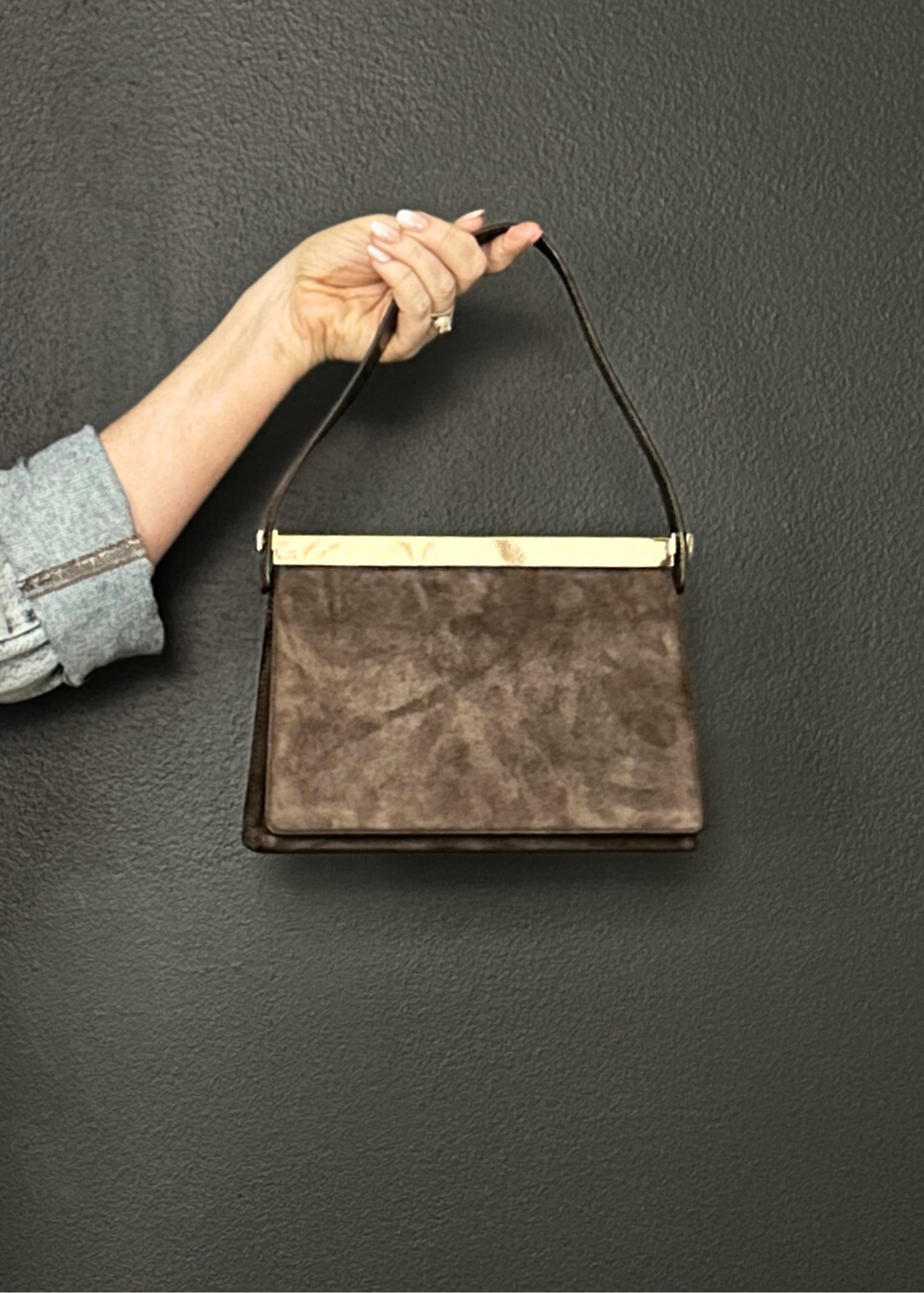 GUCCI SUEDE BAG