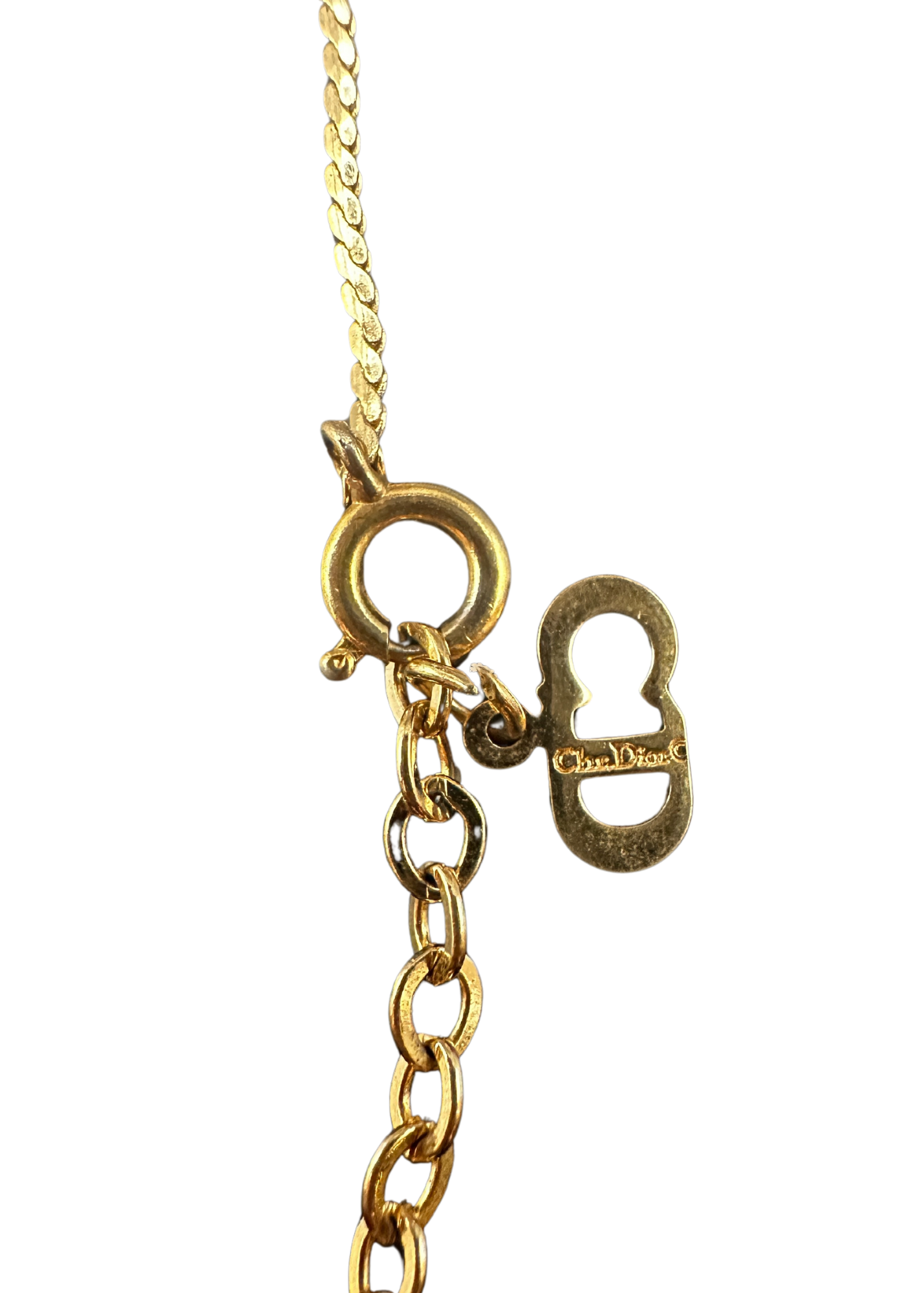 CHRISTIAN DIOR PENDANT NECKLACE