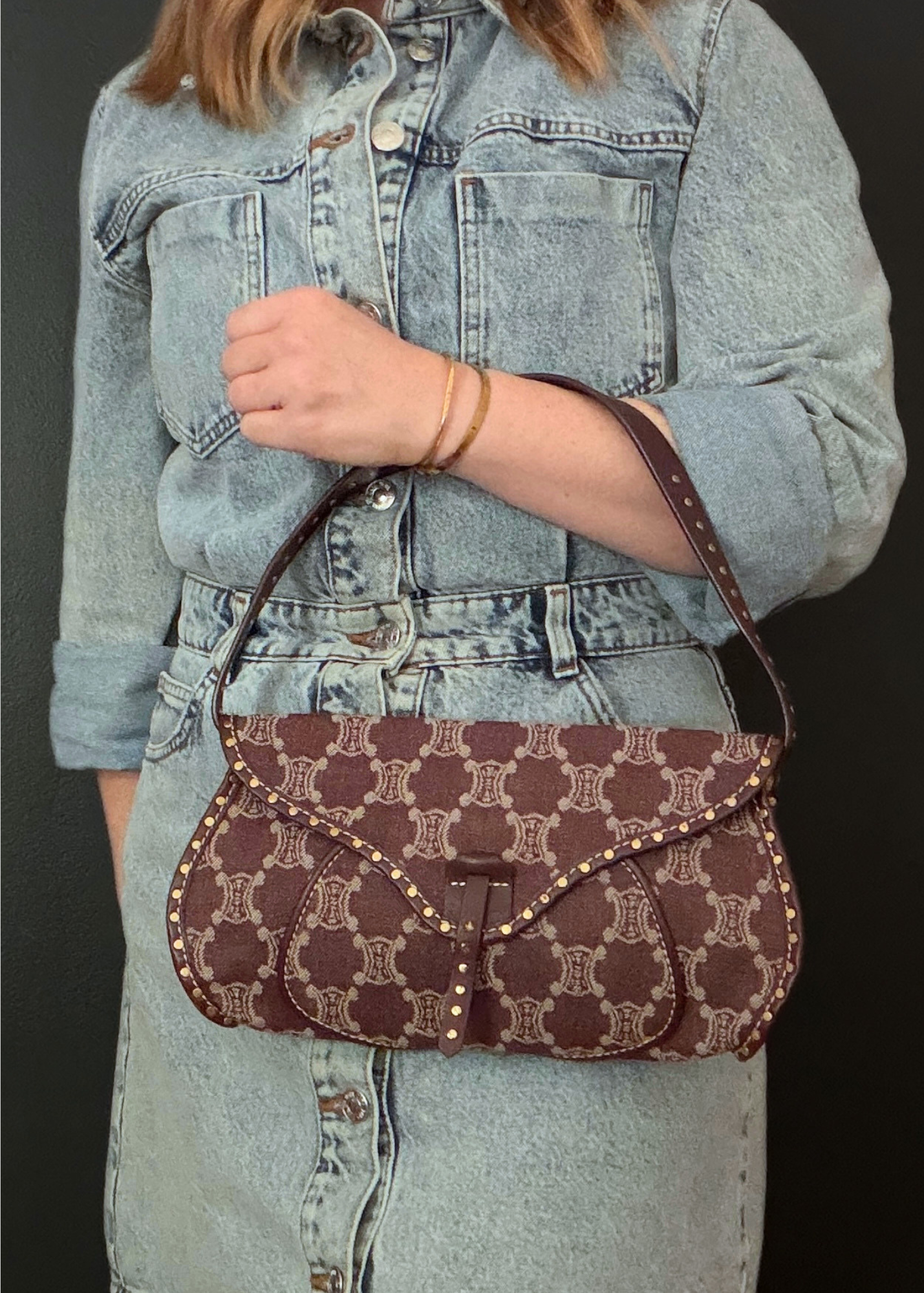 RARE CELINE SHOULDER BAG