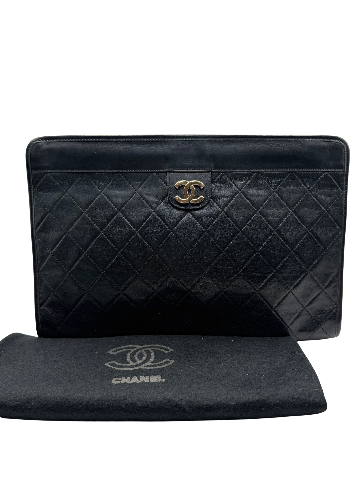 CHANEL MATELASSÉ CLUTCH