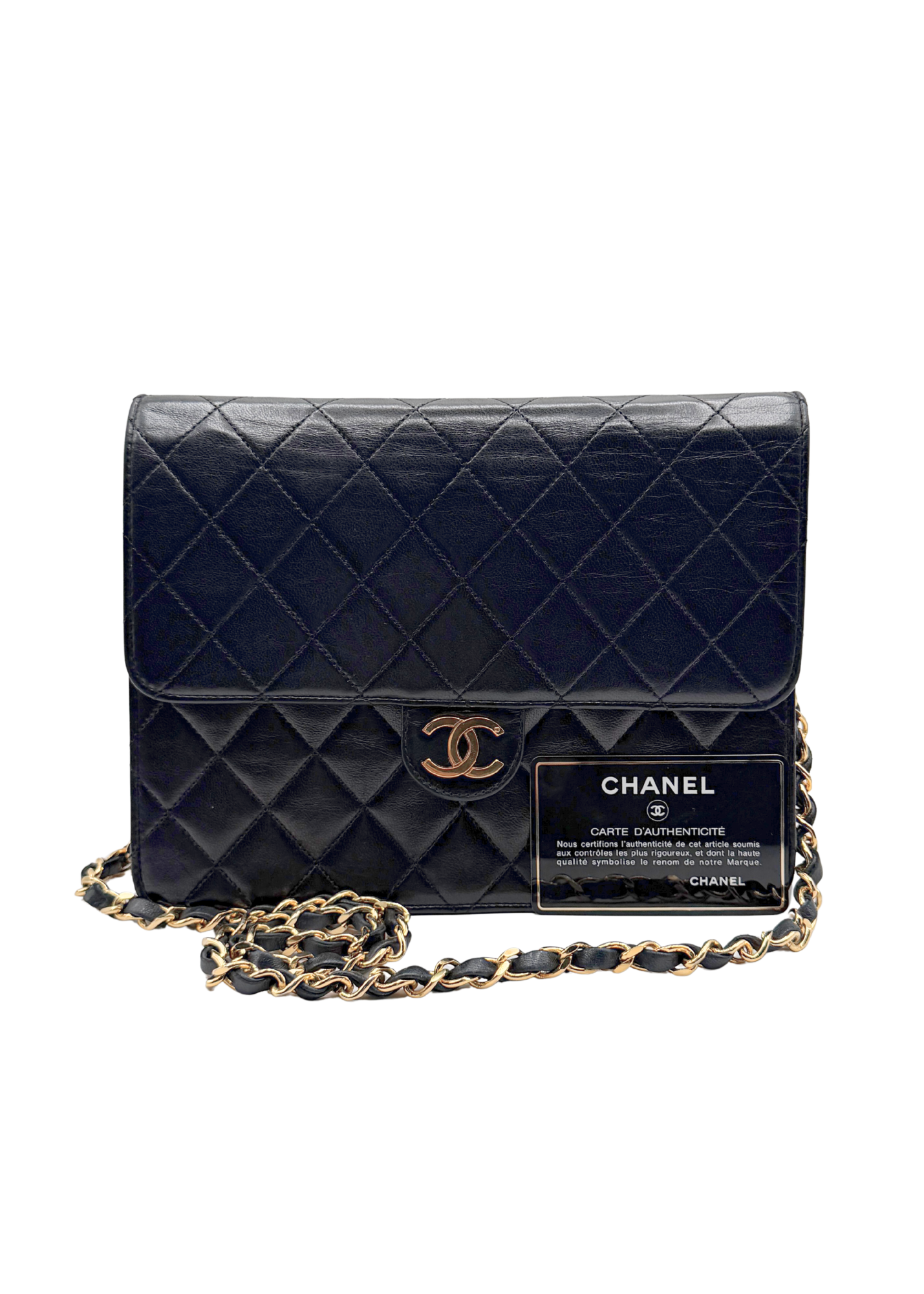 CHANEL MATELASSÉ SINGLE FLAP BAG