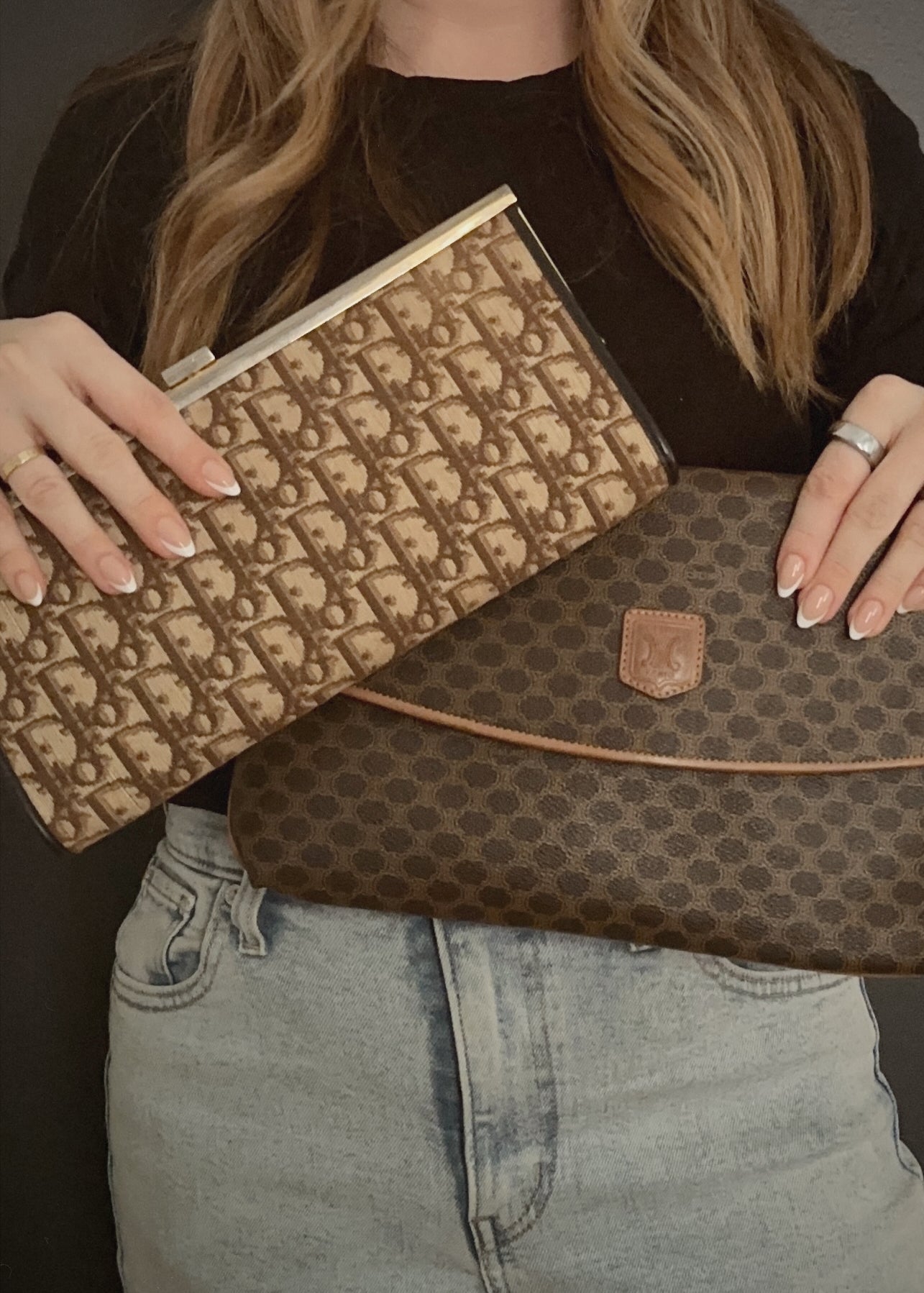 Vintage Dior Trotter Clutch