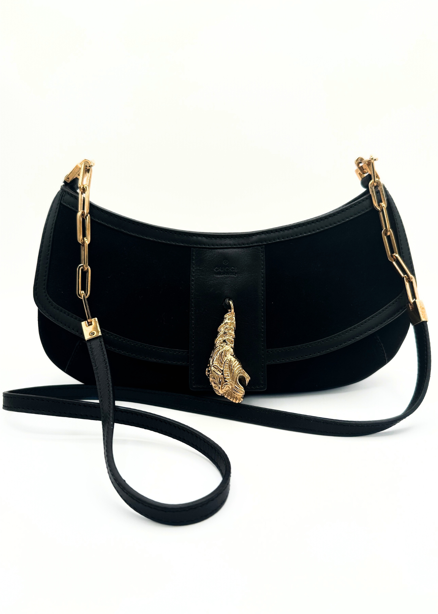 Gucci Lion Head Shoulder Bag