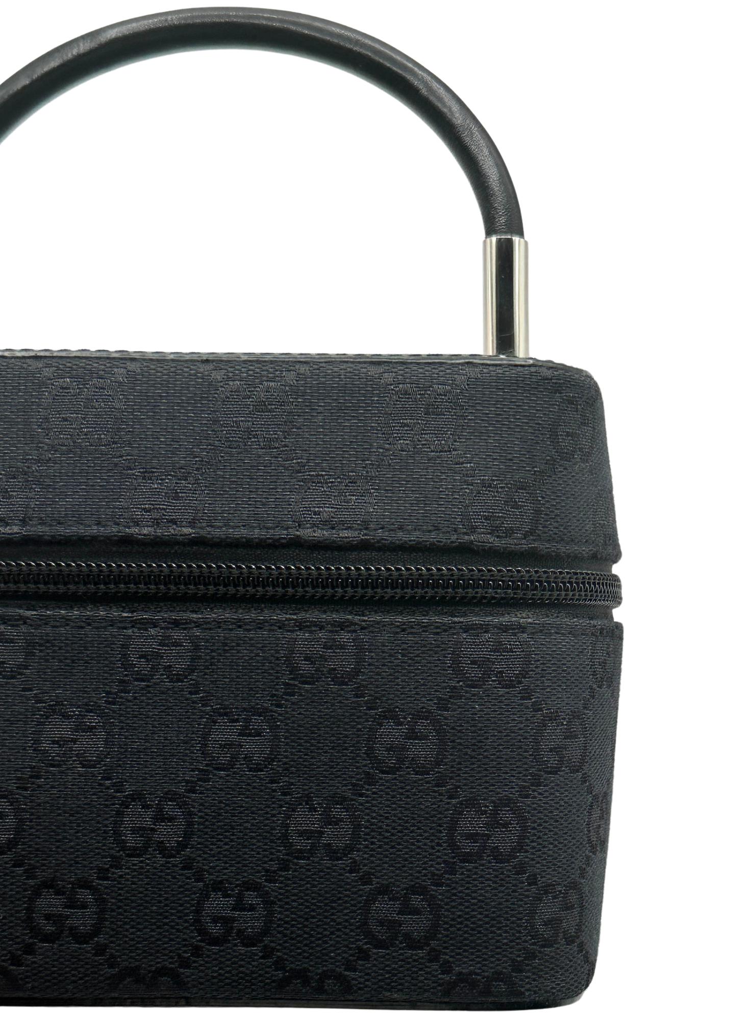 Gucci Monogram Black Vanity Bag