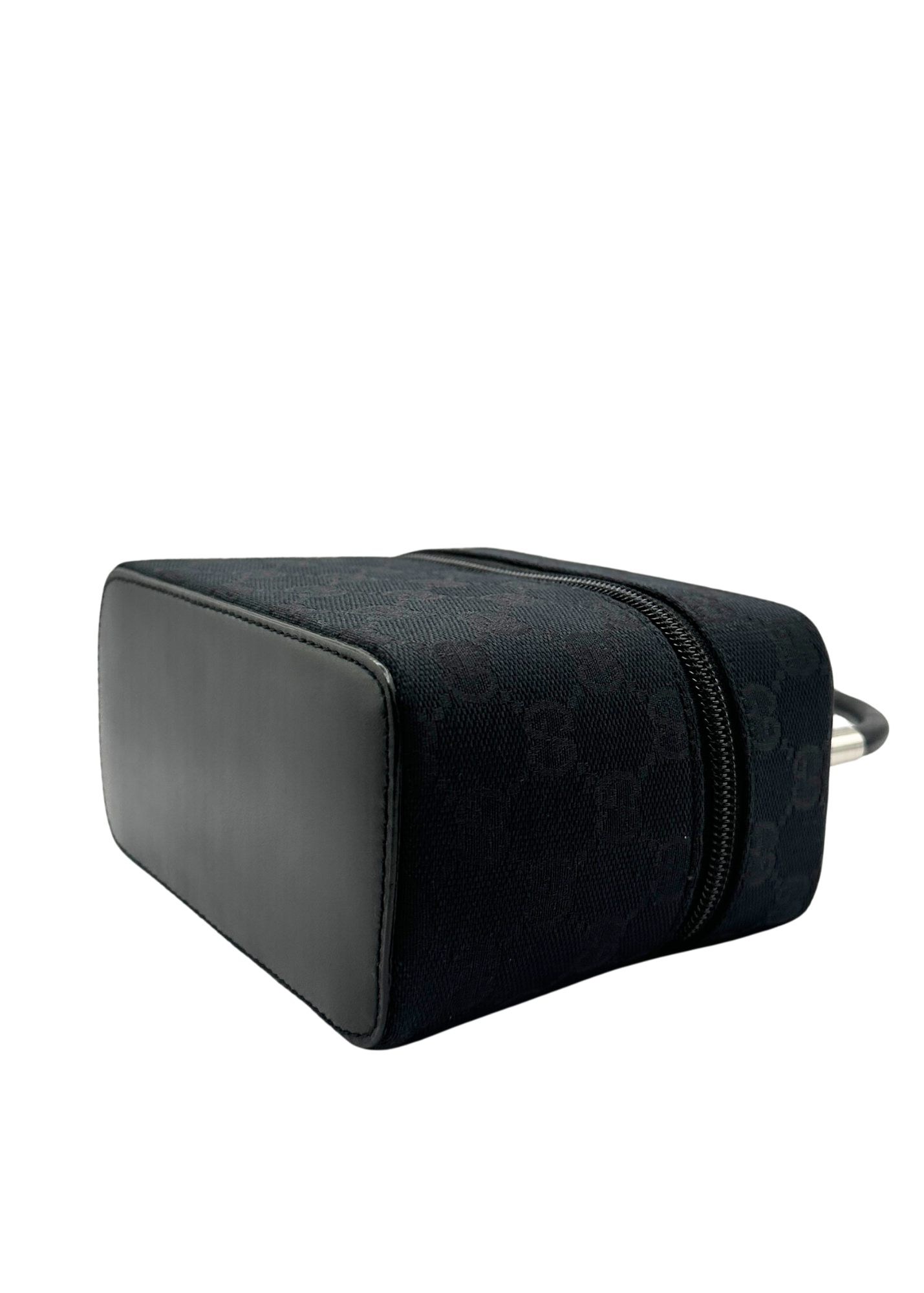 Gucci Monogram Black Vanity Bag