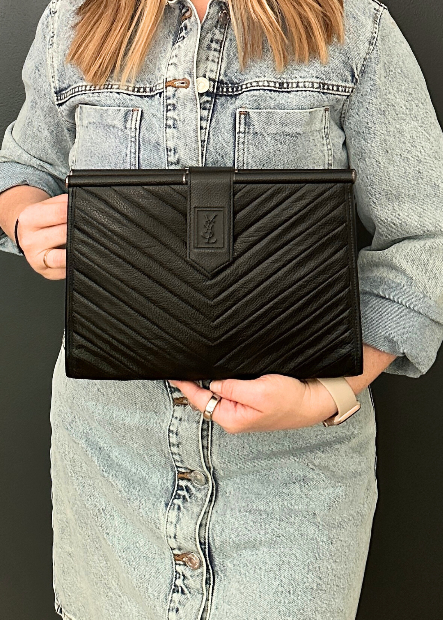 YVES SAINT LAURENT CLUTCH