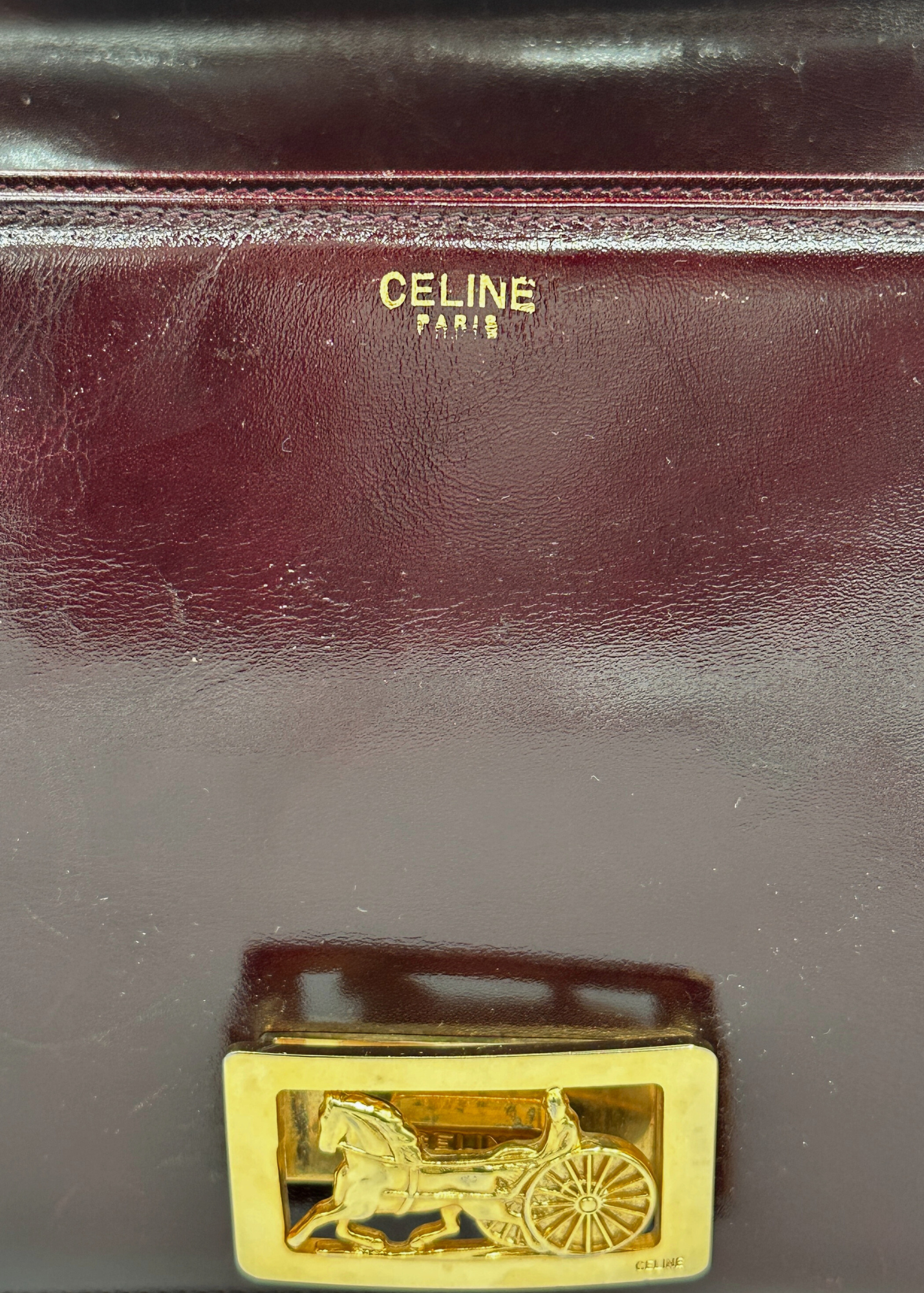 Celine Horse Carriage Shoulder Bag