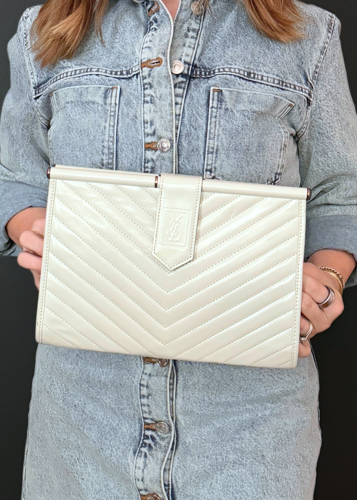 YVES SAINT LAURENT CLUTCH
