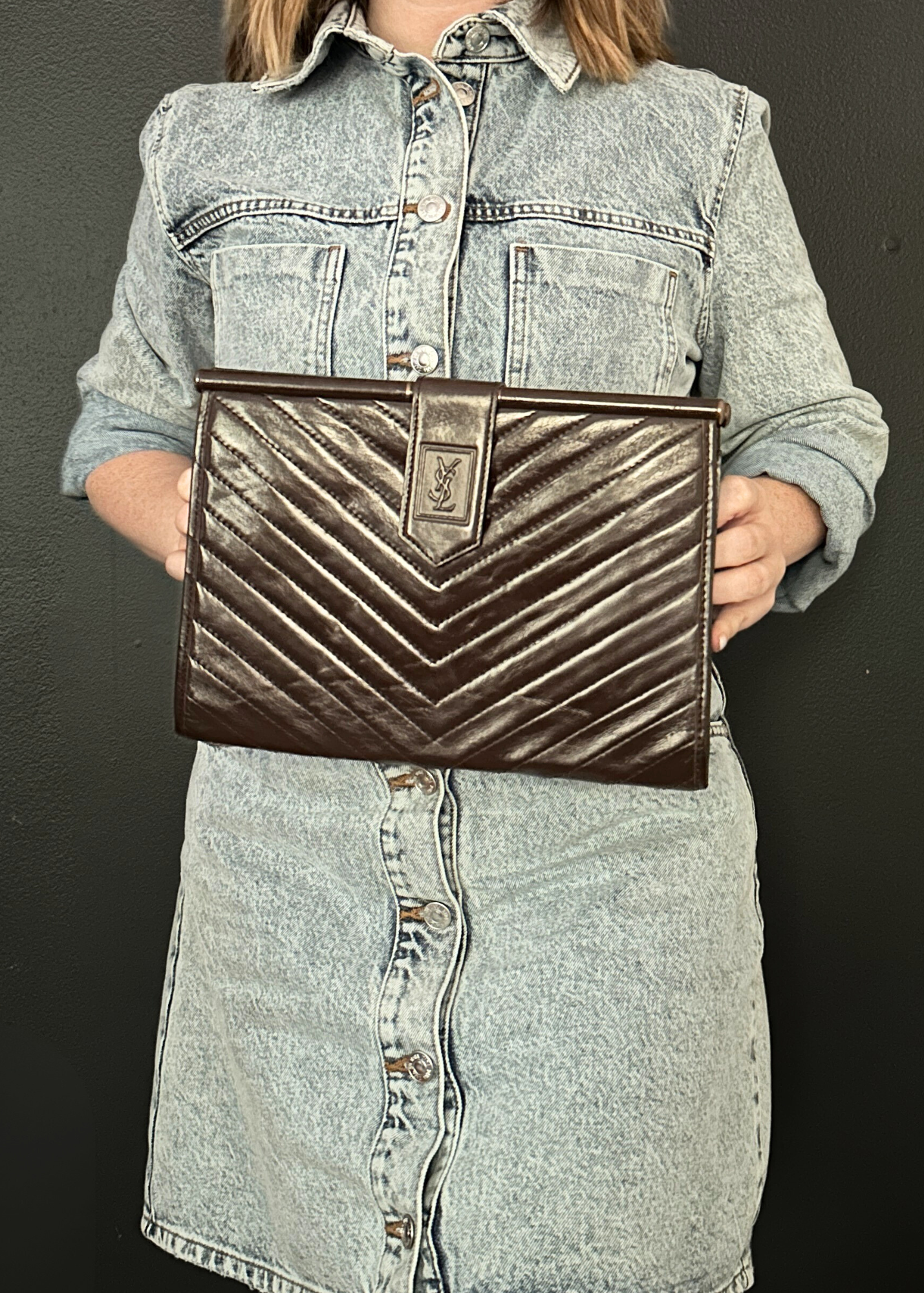 YVES SAINT LAURENT CLUTCH