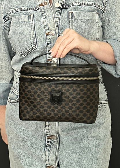 CELINE MACADAM VANITY BAG