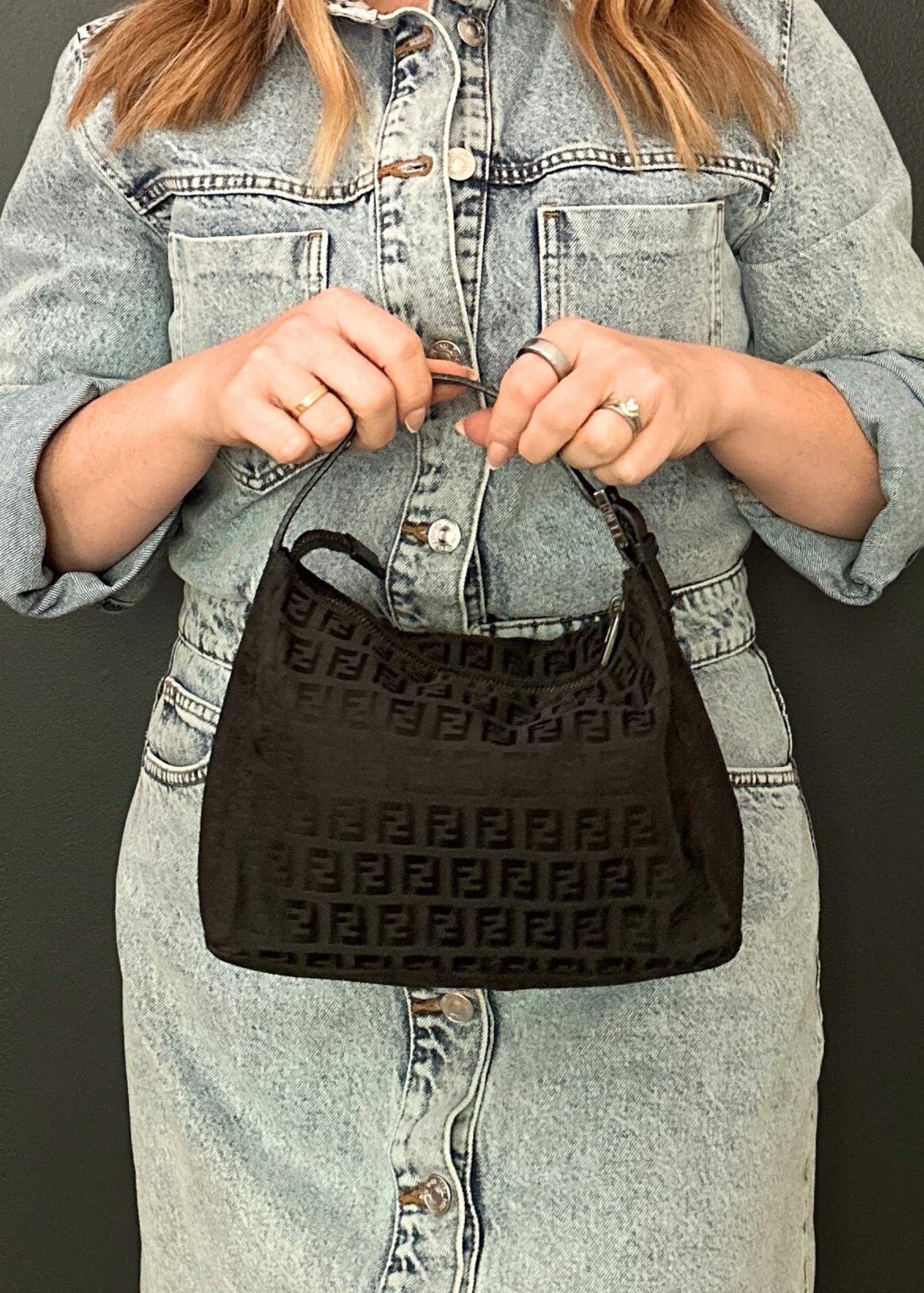 FENDI ZUCCHINO POCHETTE