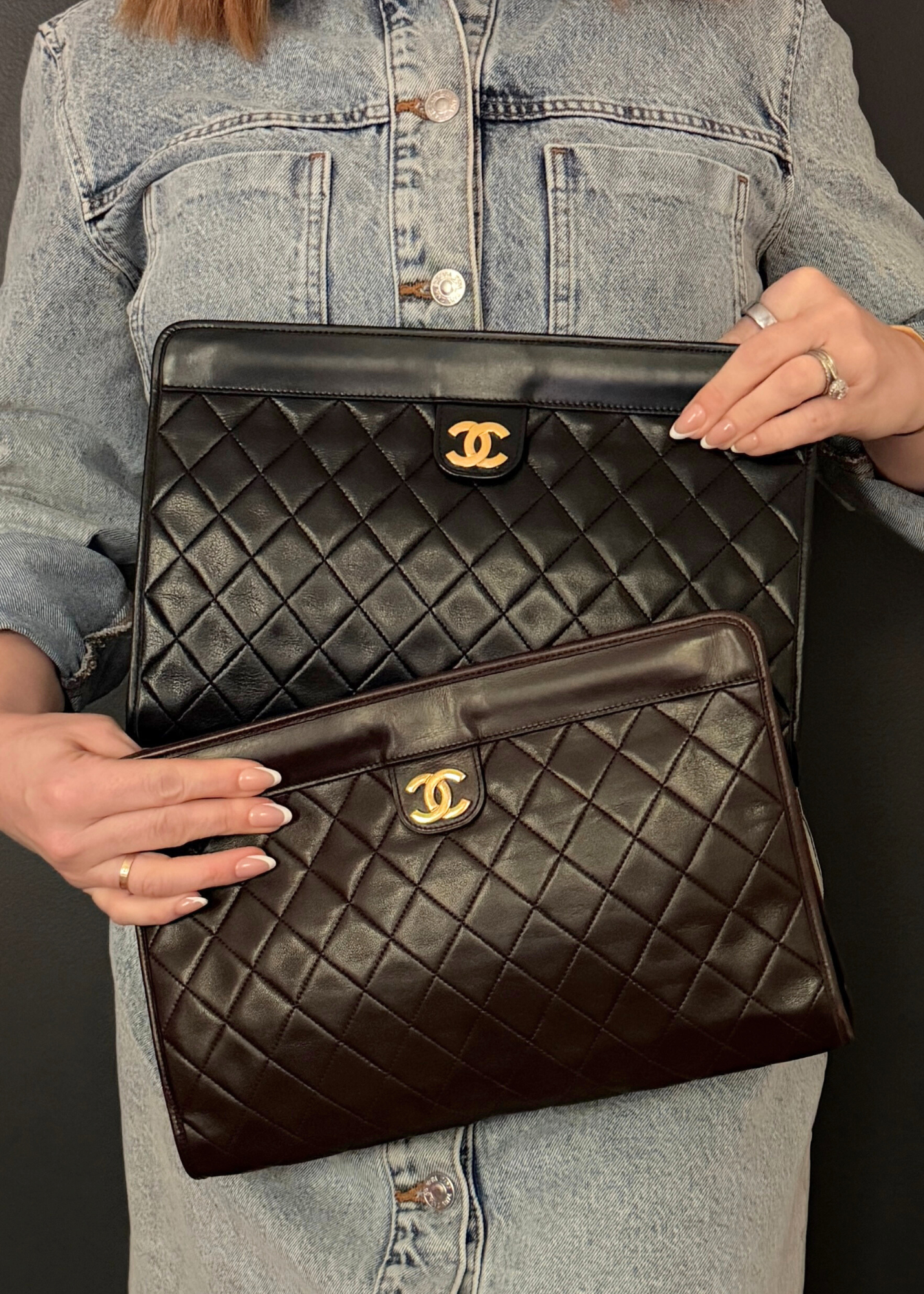 CHANEL MATELASSÉ CLUTCH