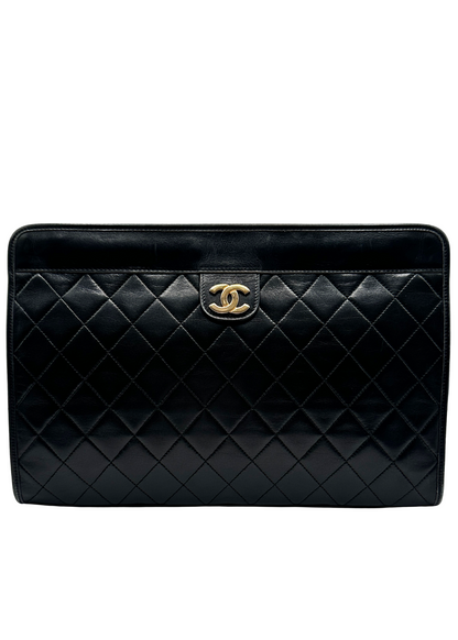 CHANEL MATELASSÉ CLUTCH