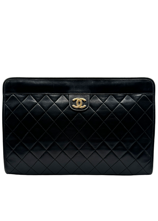 CHANEL MATELASSÉ CLUTCH