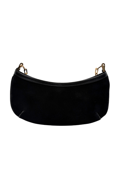 GUCCI TIGER HEAD SUEDE BAG