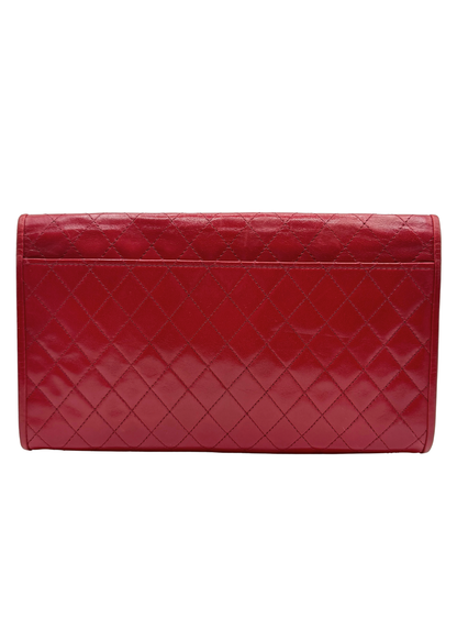 YVES SAINT LAURENT QUILTED CLUTCH