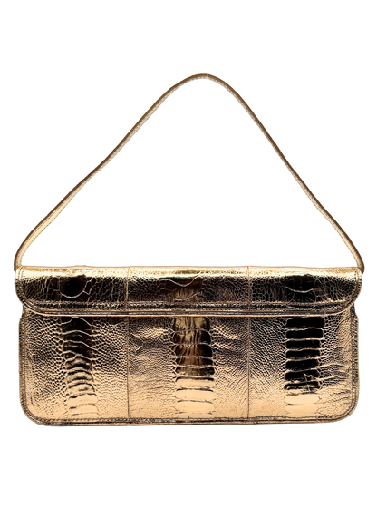 CELINE CROCODILE CLUTCH & SHOULDER BAG