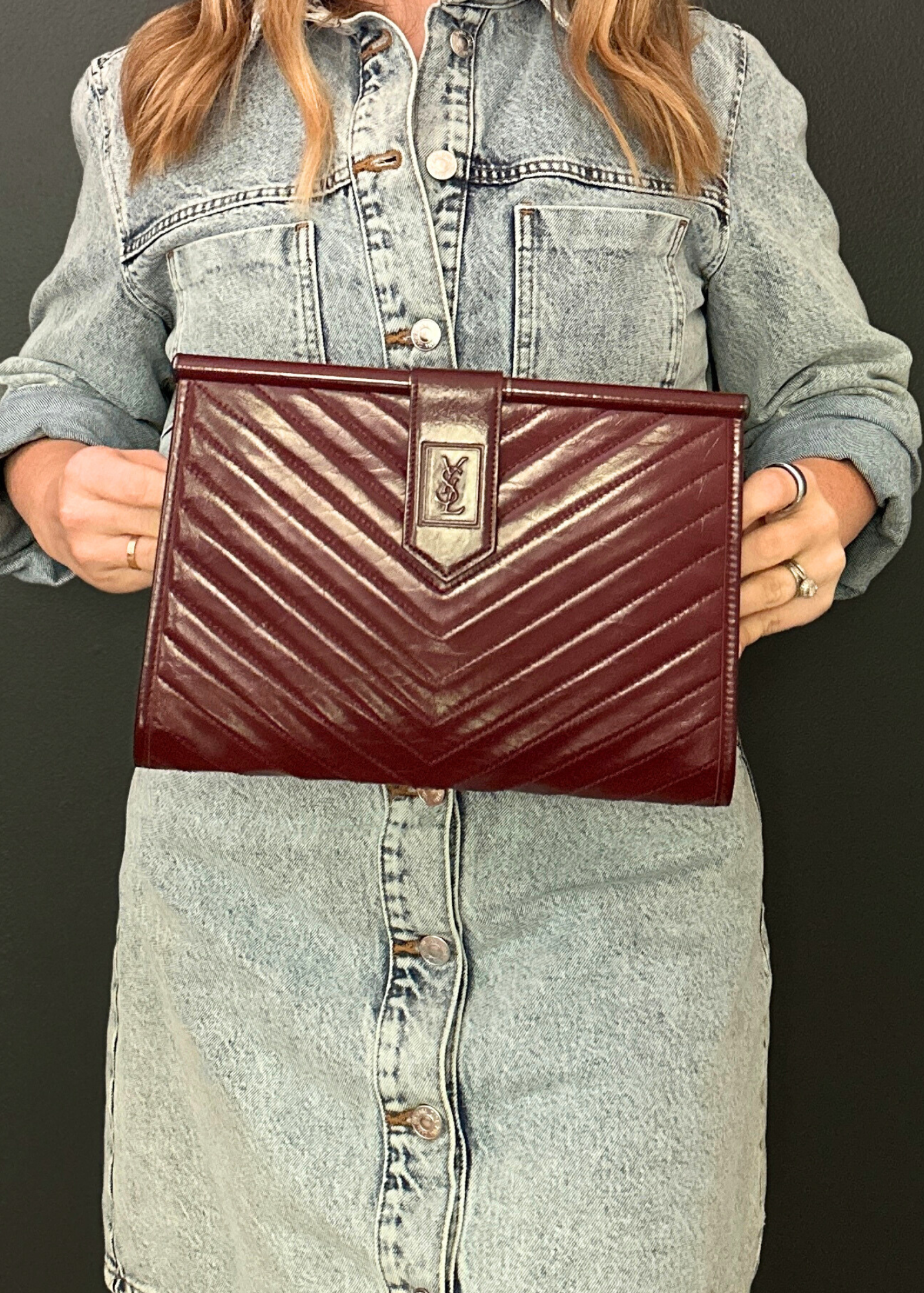 YVES SAINT LAURENT CLUTCH