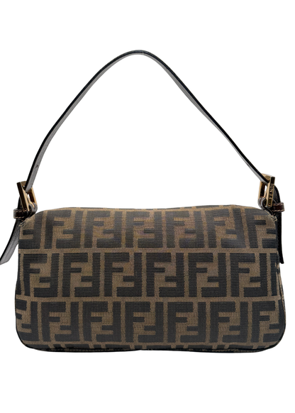 RARE FENDI ZUCCA BAGUETTE with GOLD HARDWARE