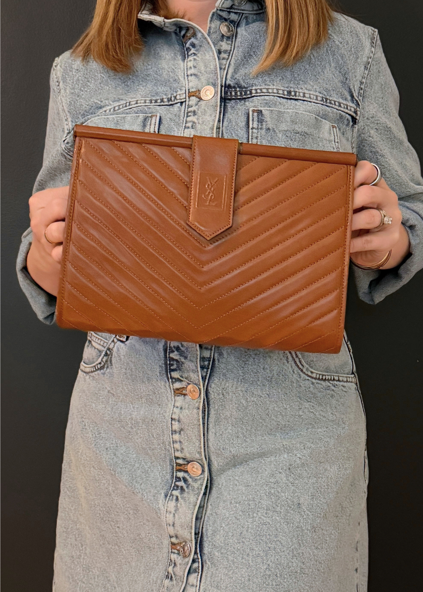 YVES SAINT LAURENT CLUTCH