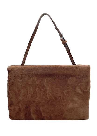PRADA PONYHAIR SHOULDER BAG & CLUTCH