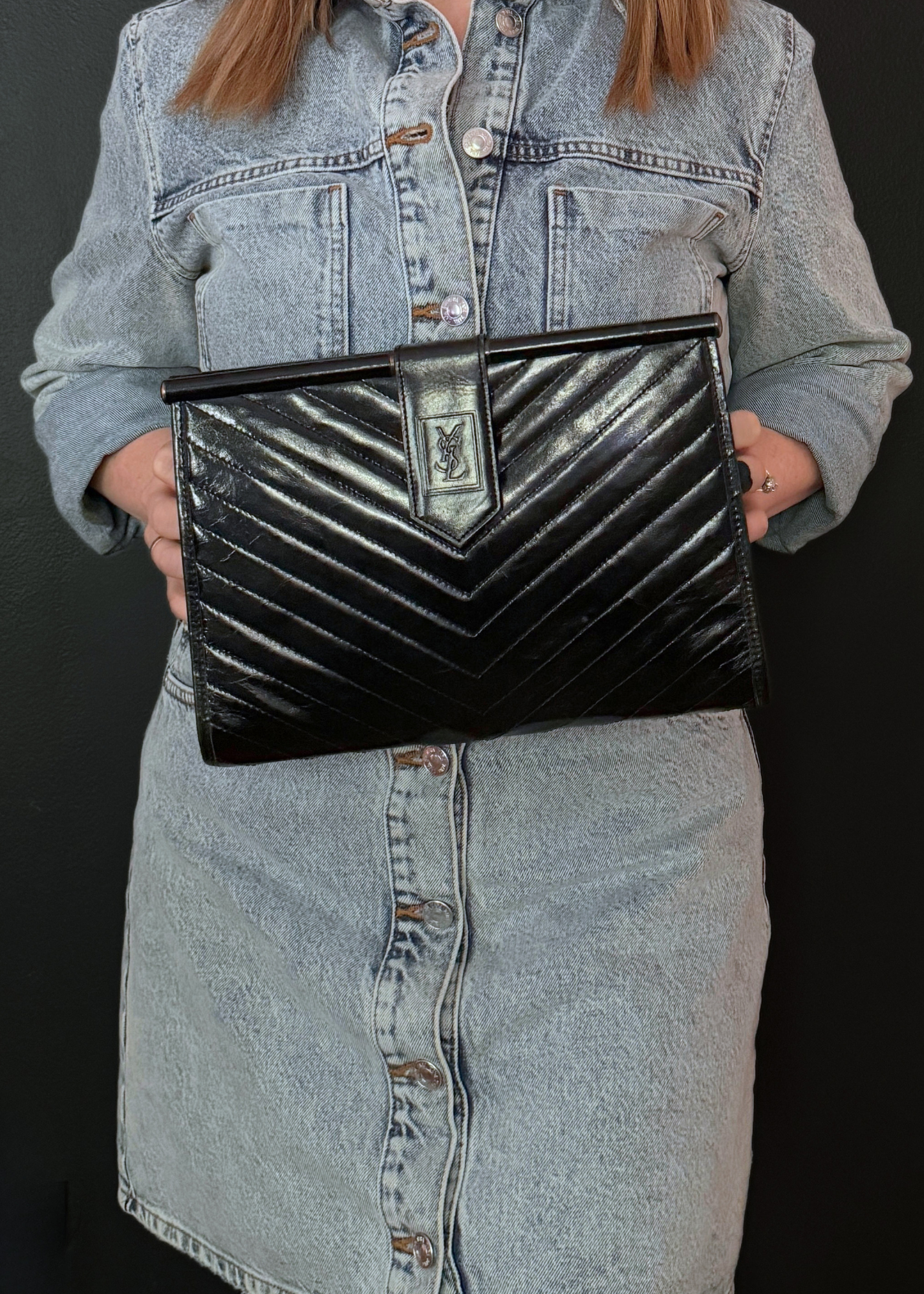 YVES SAINT LAURENT CLUTCH