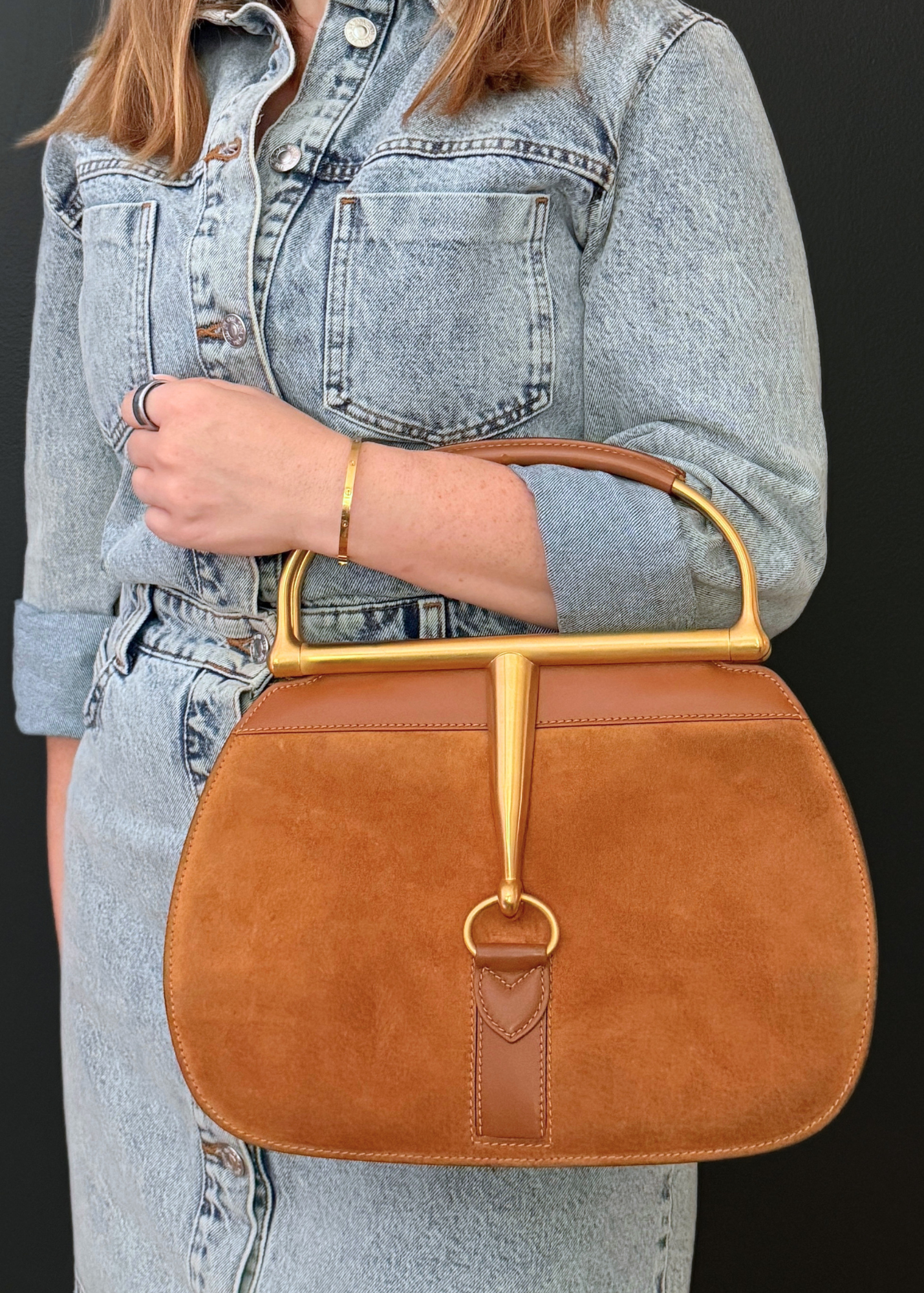 ULTRA RARE GUCCI SNAFFLE HORSEBIT HANDBAG