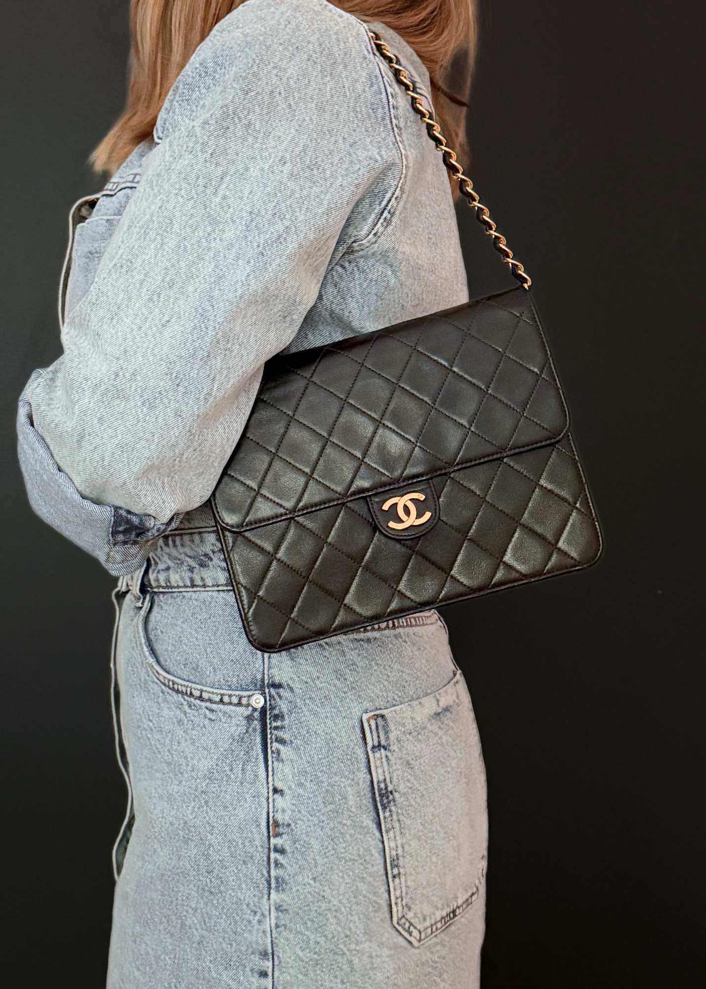 CHANEL MATELASSÉ SINGLE FLAP BAG