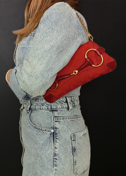 GUCCI HORSEBIT CLUTCH & SHOULDER BAG