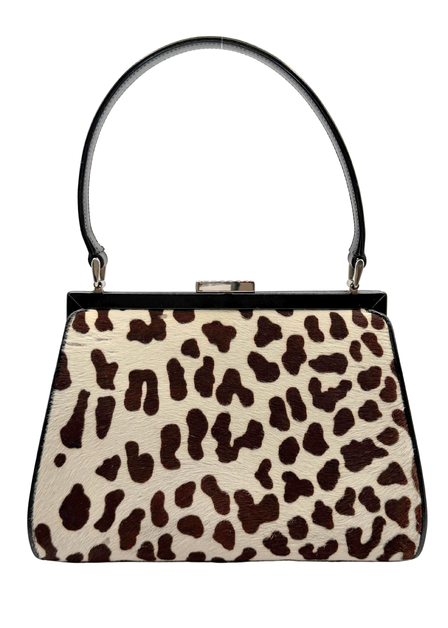 RARE GUCCI PONYHAIR TOP HANDLE BAG