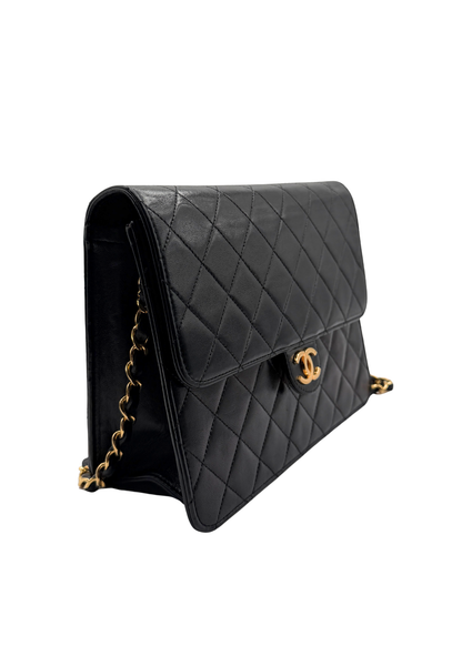 CHANEL MATELASSÉ SINGLE FLAP BAG