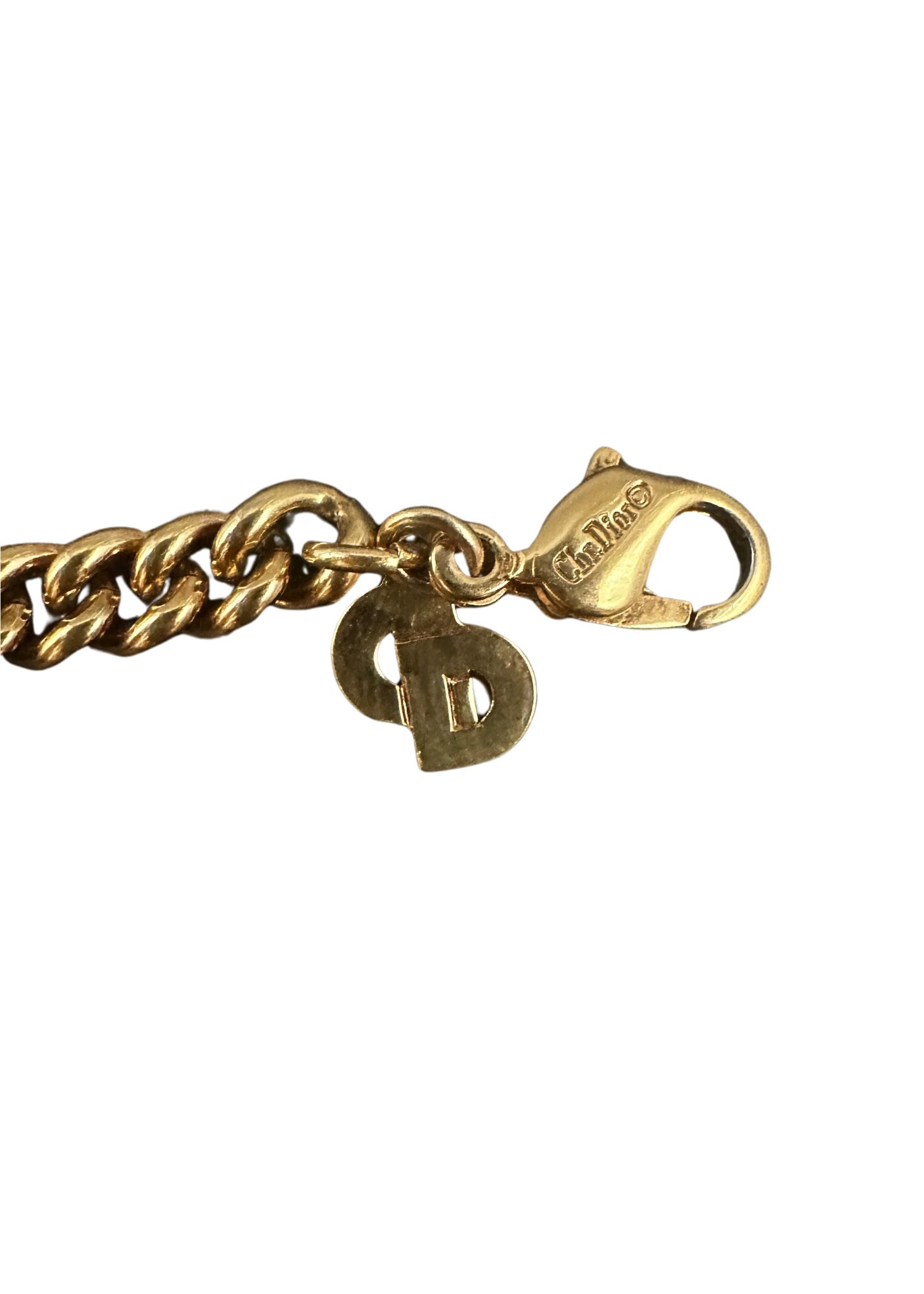 Christian Dior Curb Chain Bracelet