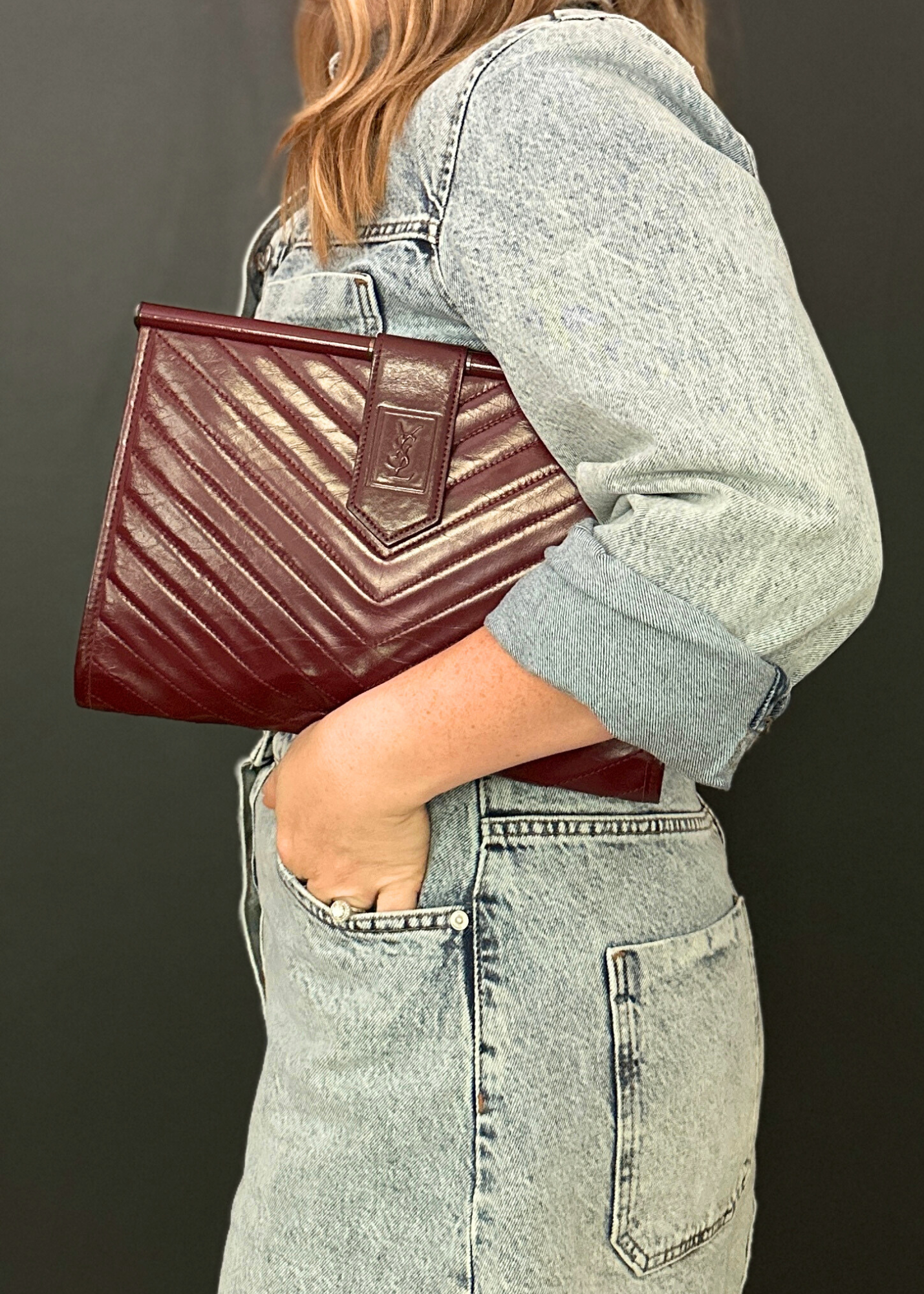 YVES SAINT LAURENT CLUTCH