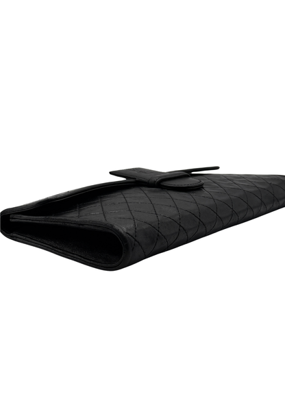 YVES SAINT LAURENT QUILTED CLUTCH