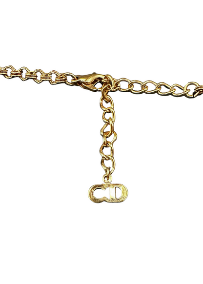 Christian Dior CD Necklace