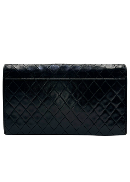 YVES SAINT LAURENT QUILTED CLUTCH