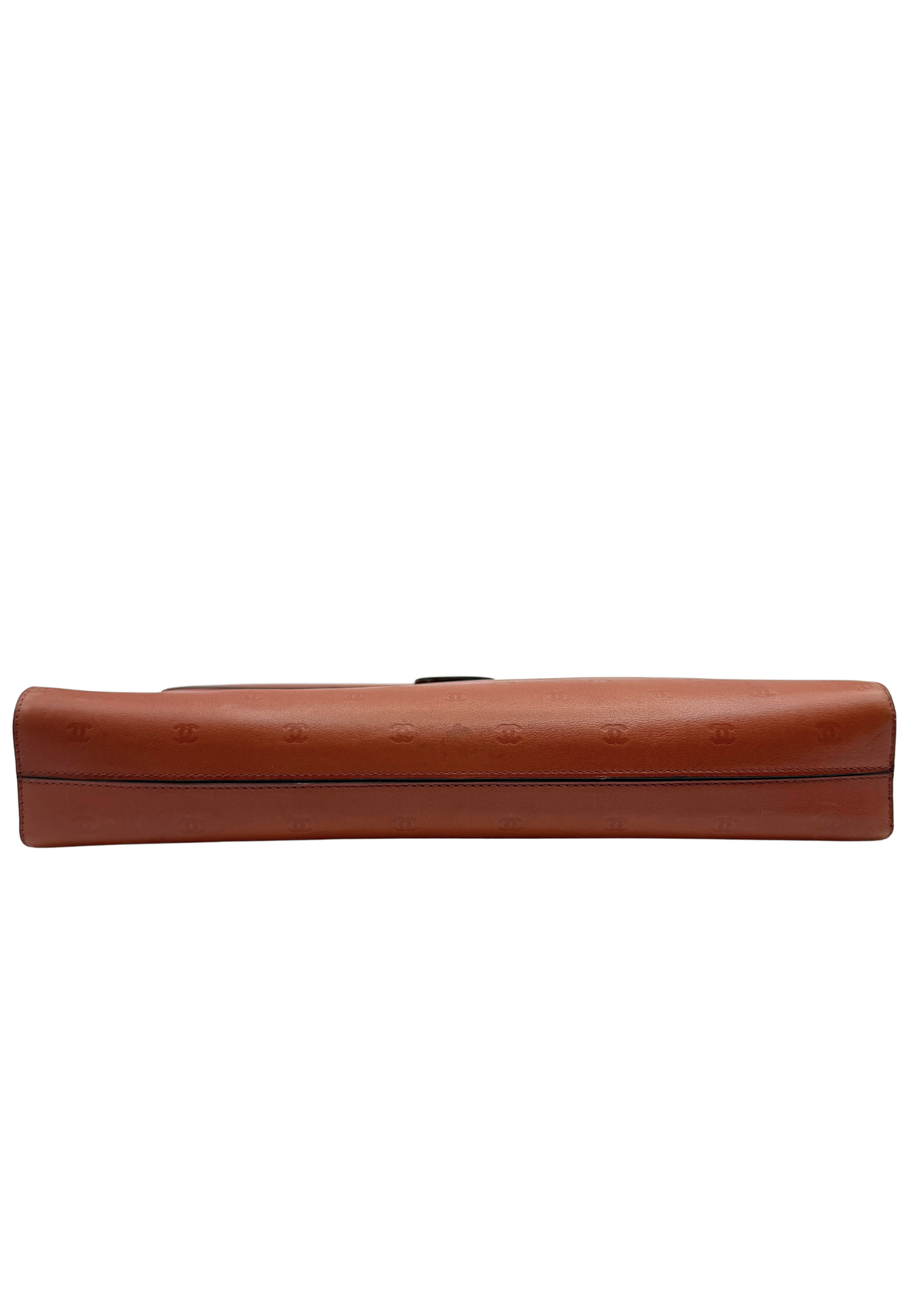 CHANEL CC EMBOSSED CLUTCH