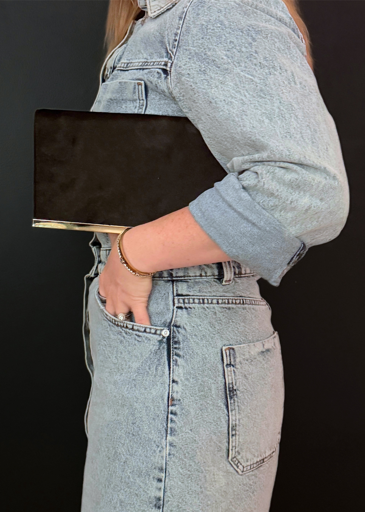 RARE GUCCI PONYHAIR CLUTCH
