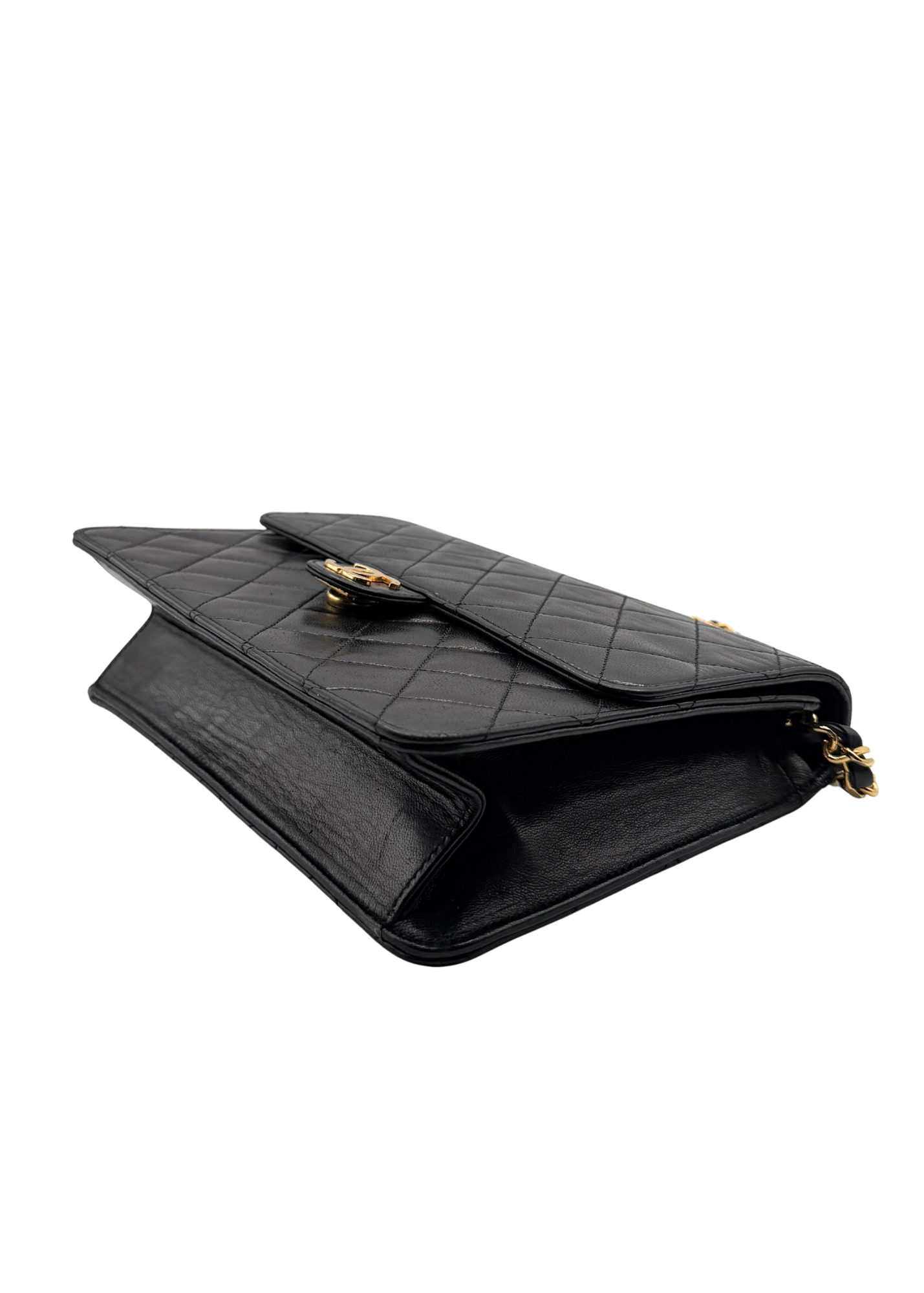 CHANEL MATELASSÉ SINGLE FLAP BAG