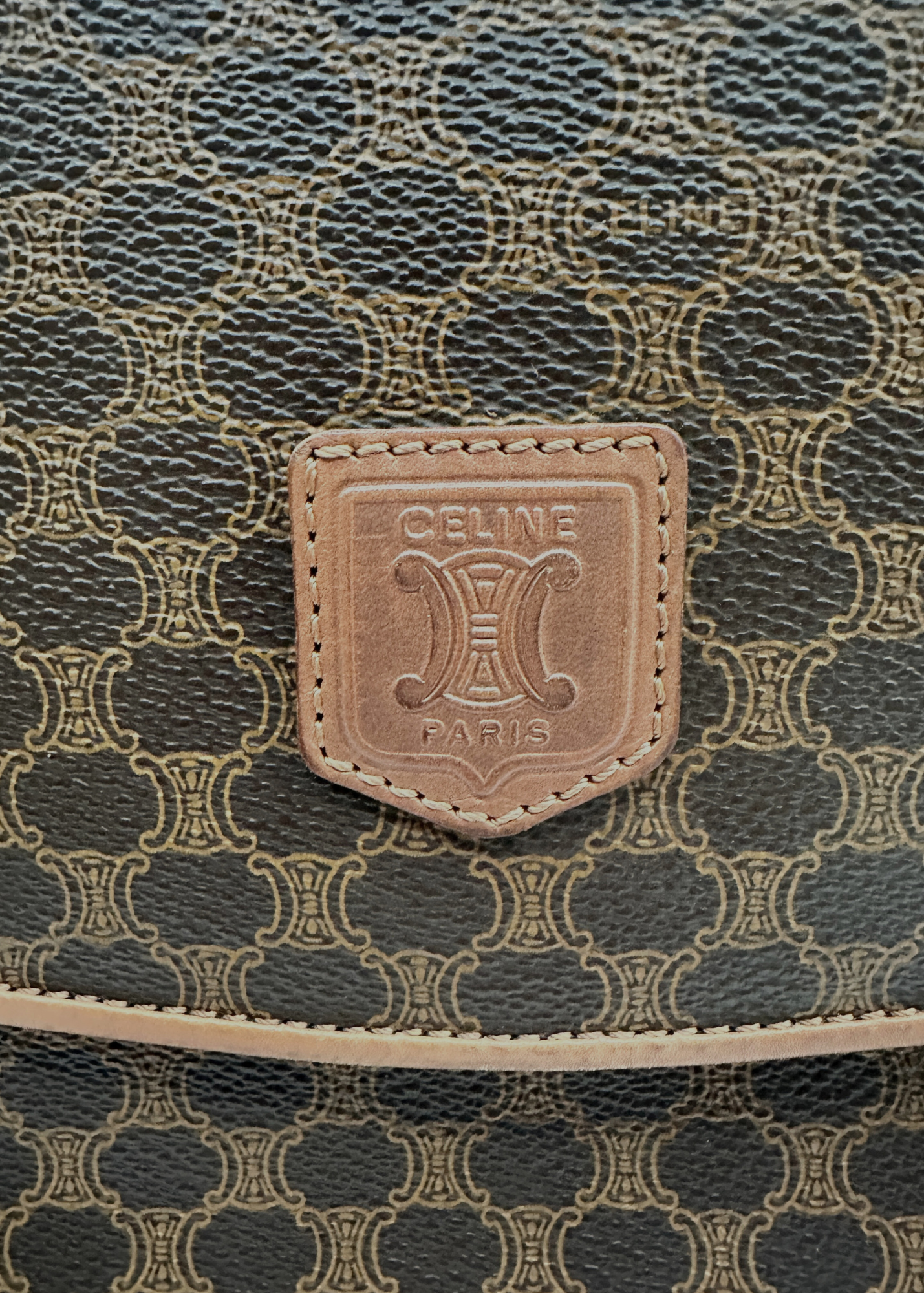 CELINE MACADAM CLUTCH