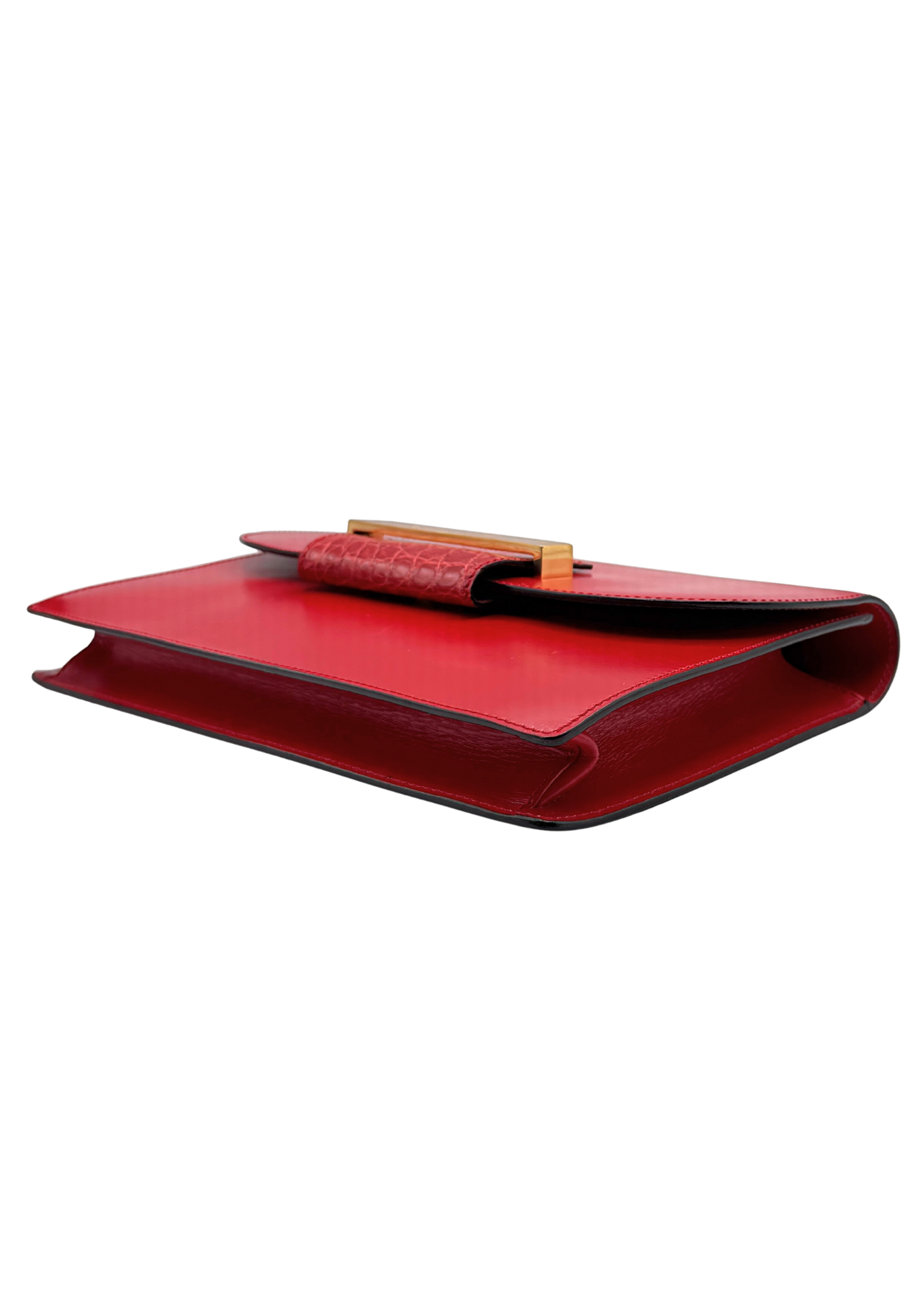 CELINE CROCODILE CLUTCH