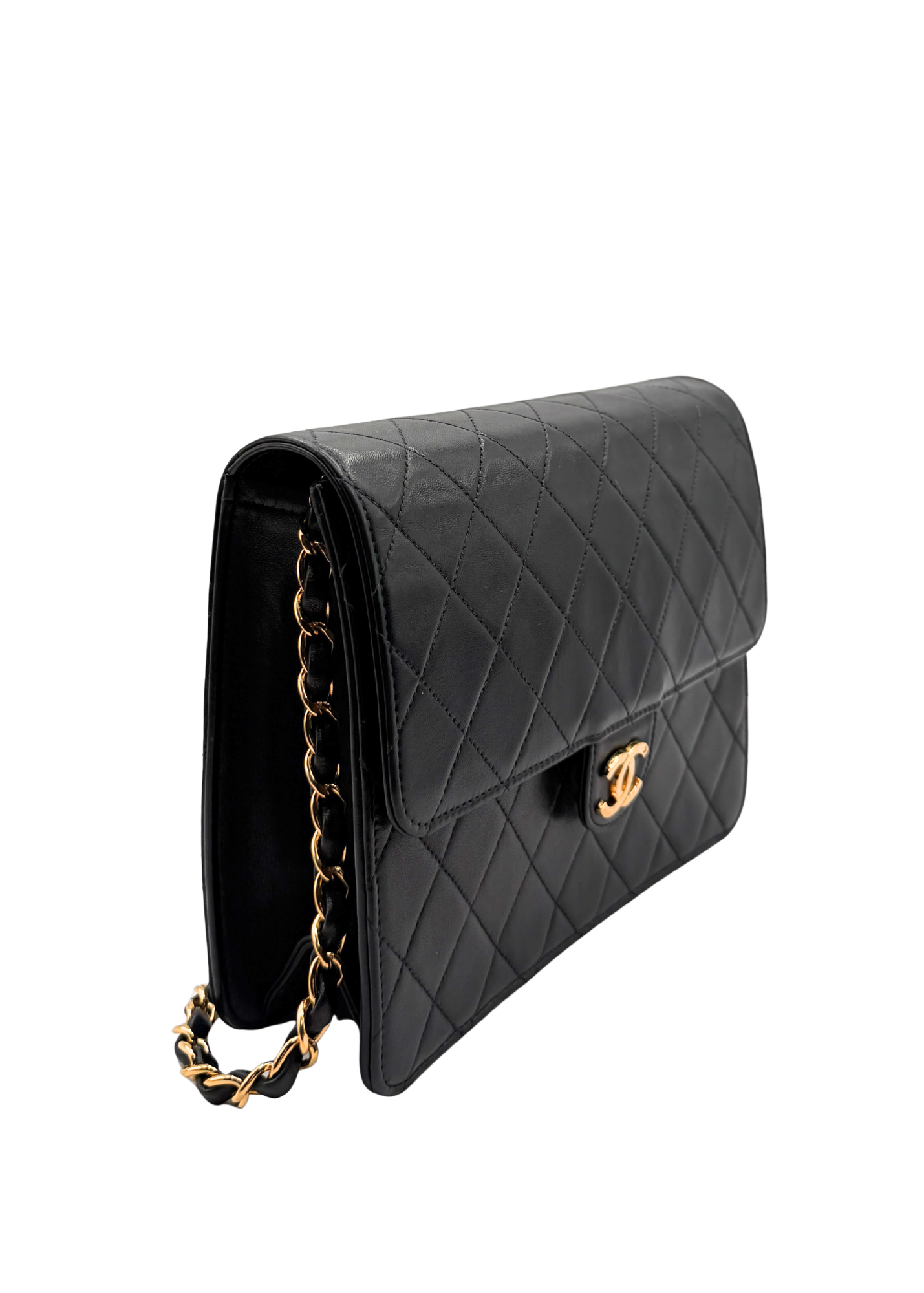 CHANEL MATELASSÉ SINGLE FLAP BAG