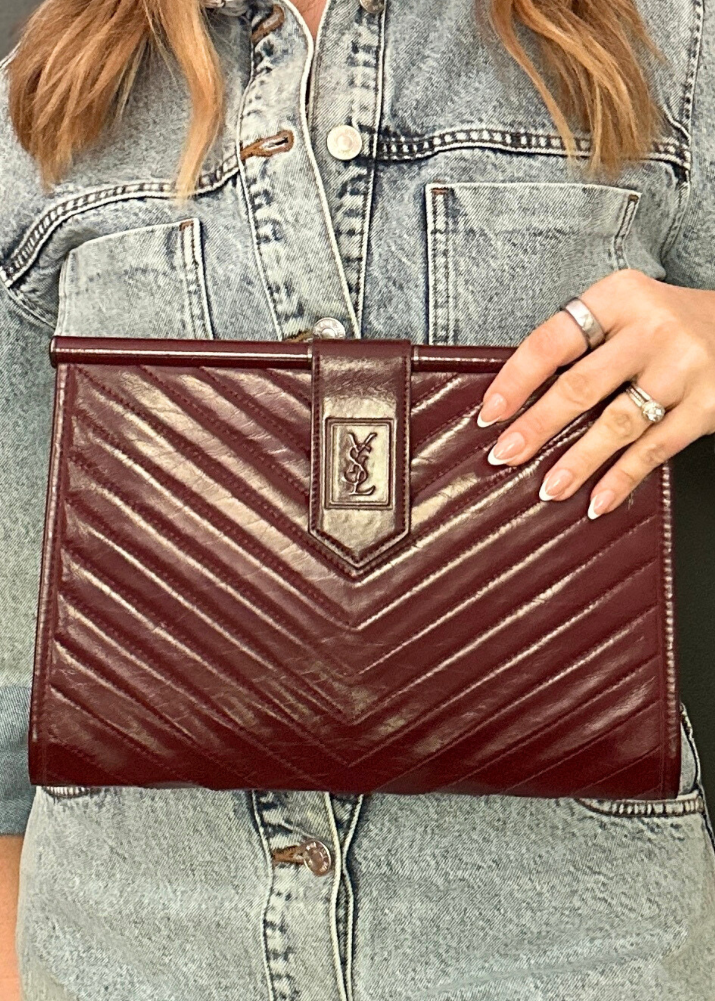 YVES SAINT LAURENT CLUTCH