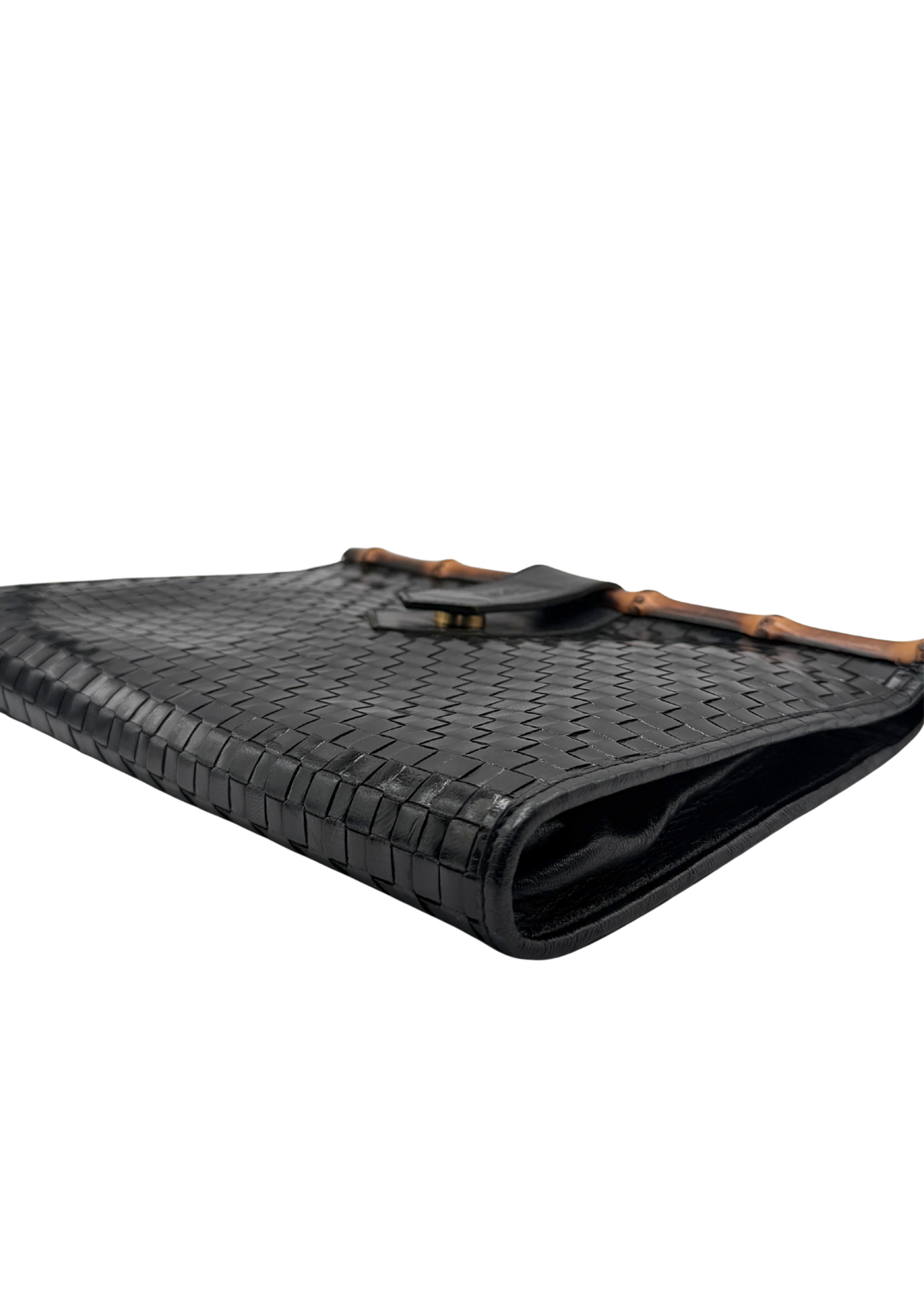 ULTRA-RARE YVES SAINT LAURENT BAMBOO CLUTCH