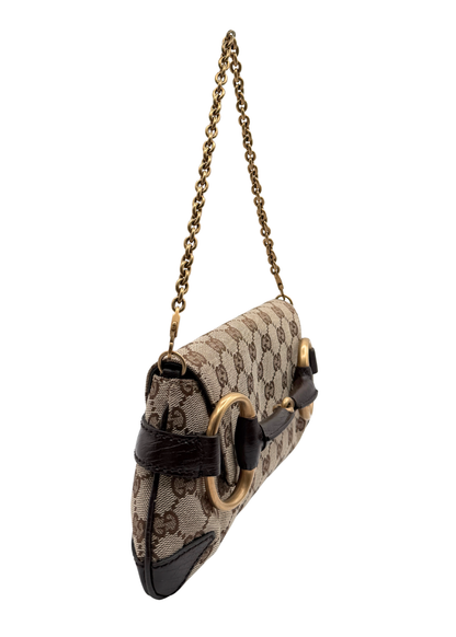 RARE GUCCI HORSEBIT SHOULDER BAG & CLUTCH