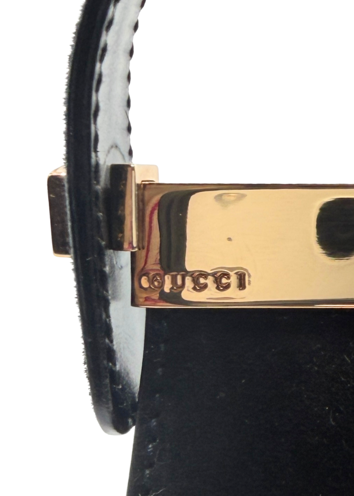 GUCCI SUEDE FLAP BAG