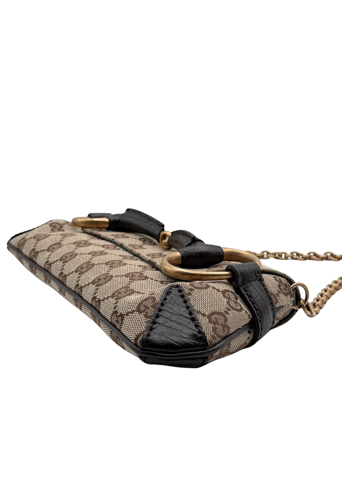 RARE GUCCI HORSEBIT SHOULDER BAG & CLUTCH